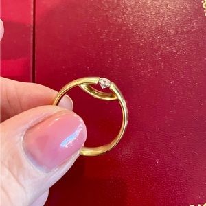 Danish 18k Gold Diamond Ring